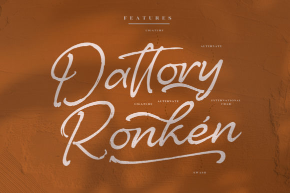 Greates Draken Font Poster 12