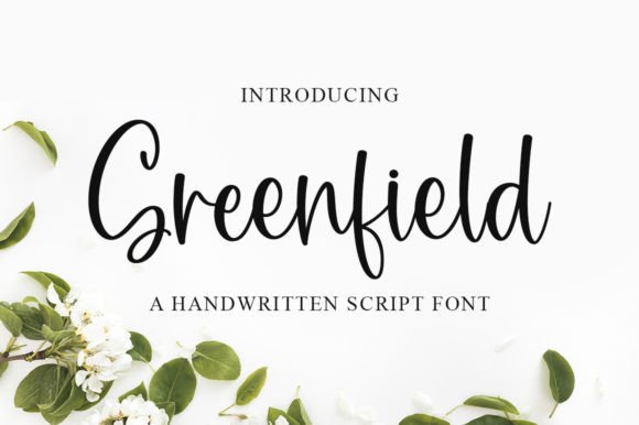 Greenfield Font Poster 1