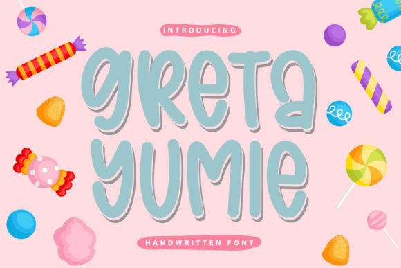 Greta Yumie Font Poster 1