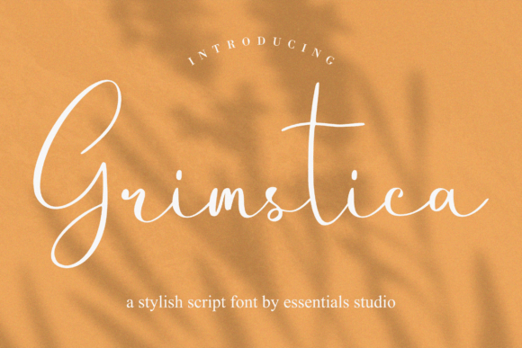 Grimstica Font Poster 1