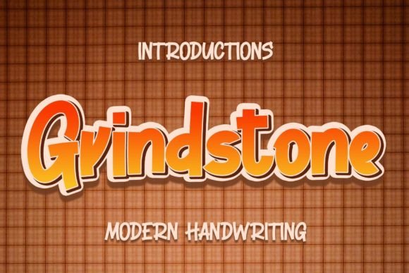 Grindstone Font