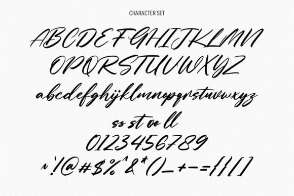 Gritts Rolly Font Poster 8