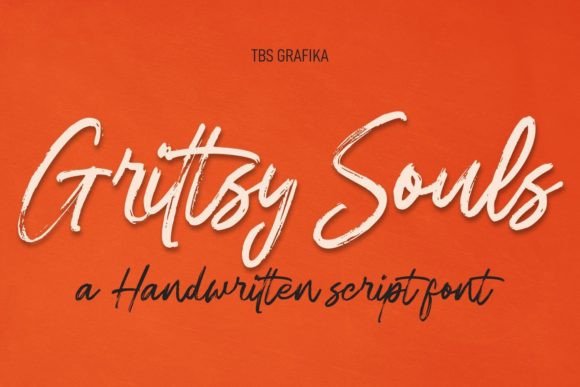 Grittsy Souls Font Poster 1