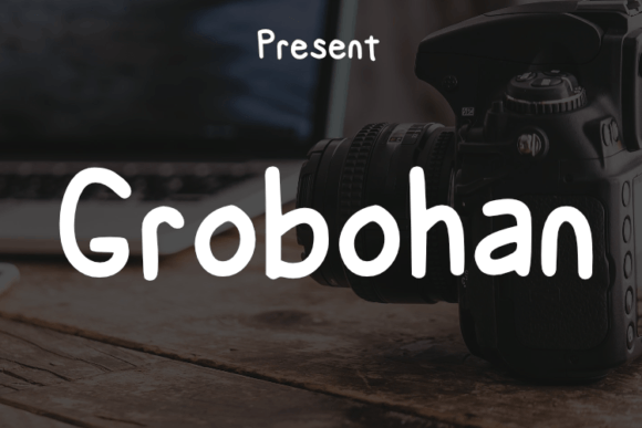 Grobohan Font Poster 1