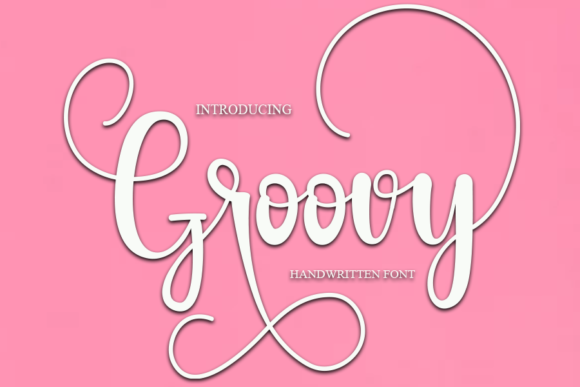 Groovy Font Poster 1