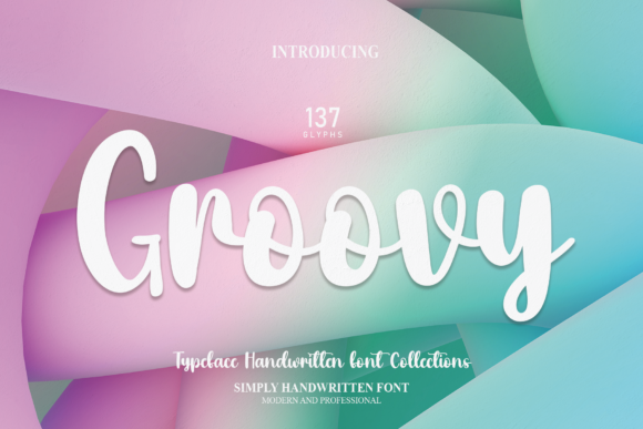 Groovy Font Poster 1