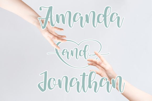 Groovy of Love Font Poster 4
