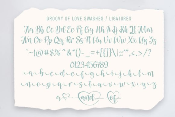Groovy of Love Font Poster 7