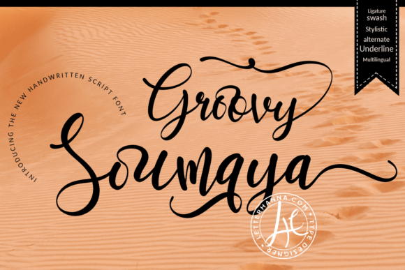 Groovy Soumaya Font Poster 1