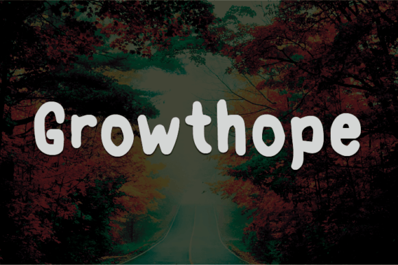 Growthope Font