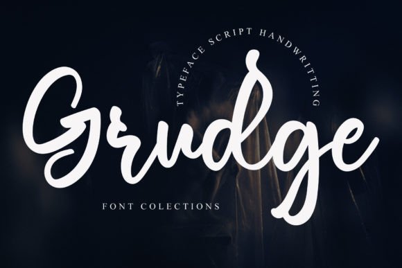 Grudge Font Poster 1