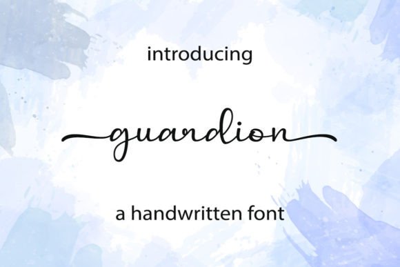 Guardion Font Poster 1