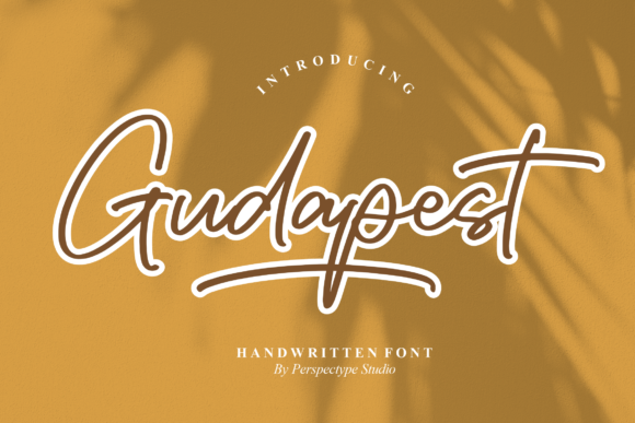 Gudapest Font