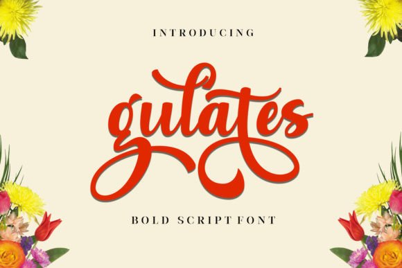 Gulates Font Poster 1