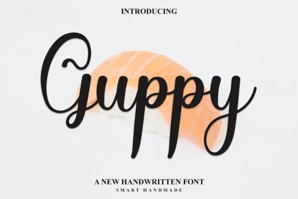 Guppy Font Poster 1