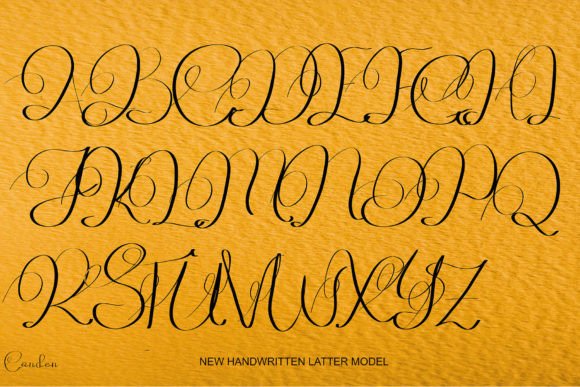 Gusty Fenti Font Poster 6