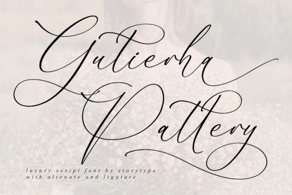 Gutierha Pattery Font