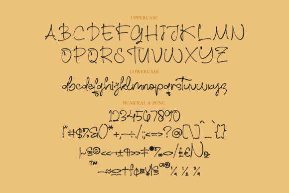 Gwenitty Font Poster 13