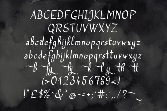 Gythar Font Poster 3