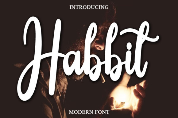 Habbit Font Poster 1