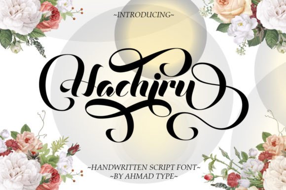 Hachiru Font Poster 1