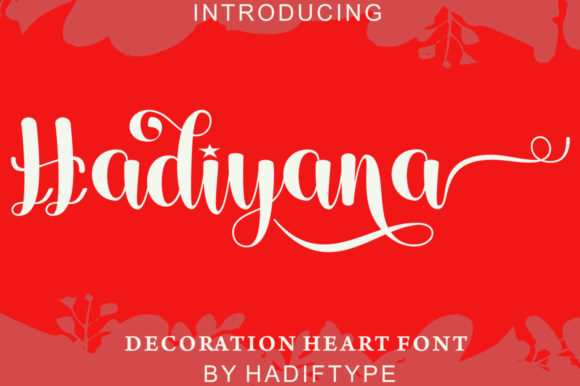 Hadiyana Font Poster 1