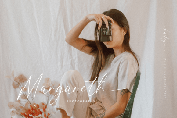 Hailey Font Poster 6