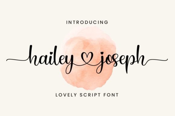 Hailey Joseph Font Poster 1