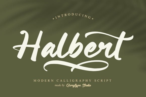 Halbert Font