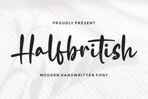 Halfbritish Font