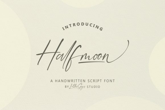 Halfmoon Font