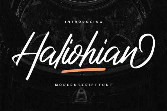 Haliohian Font Poster 1