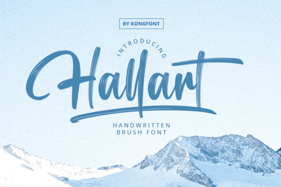 Hallart Font Poster 1