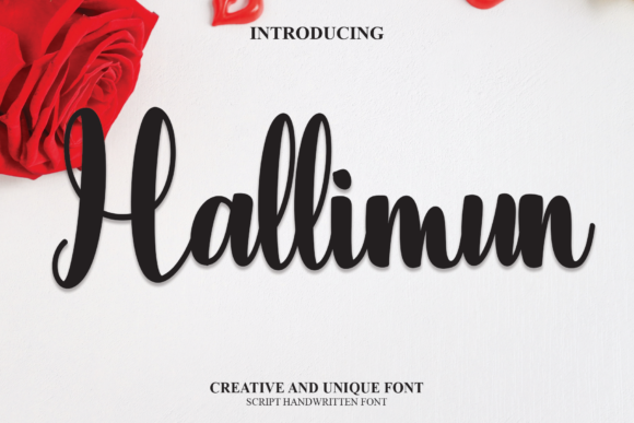 Hallimun Font Poster 1