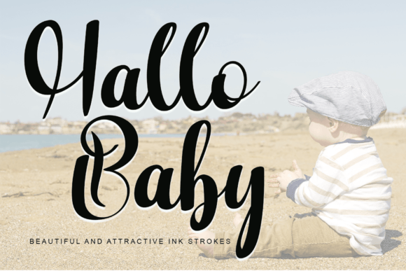 Hallo Baby Font