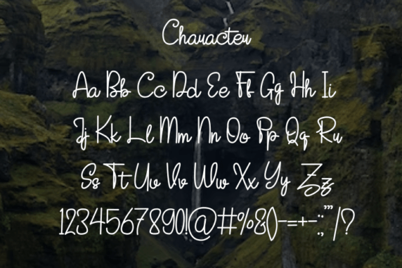 Hallo Septebr Font Poster 3