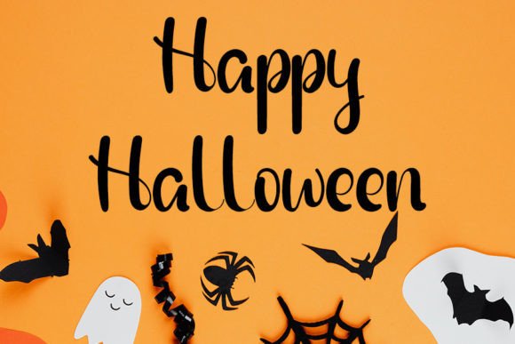 Halloween Font Poster 2