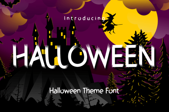 Halloween Font Poster 1