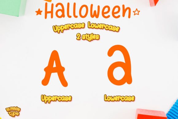 Halloween Font Poster 2
