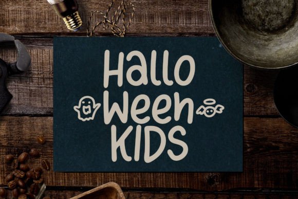 Halloween Font Poster 6