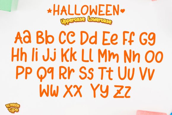 Halloween Font Poster 7