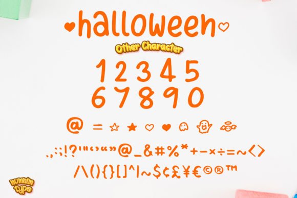 Halloween Font Poster 8