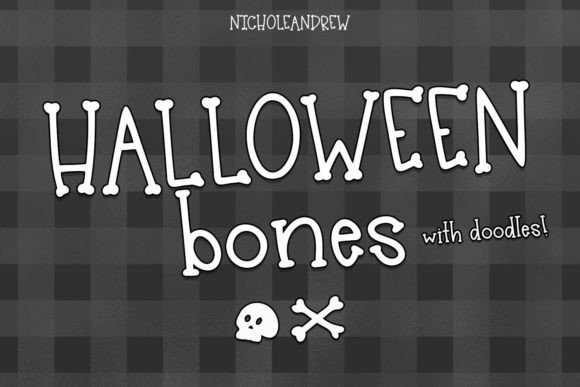 Halloween Bones Font