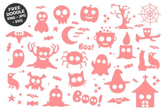 Halloween Ghost Duo Font Poster 6