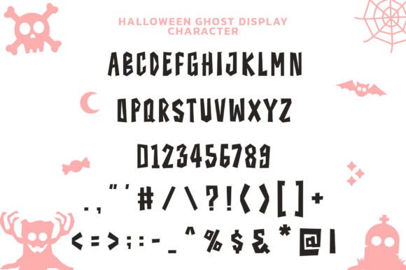 Halloween Ghost Duo Font Poster 9