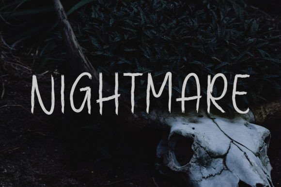 Halloween History Font Poster 3