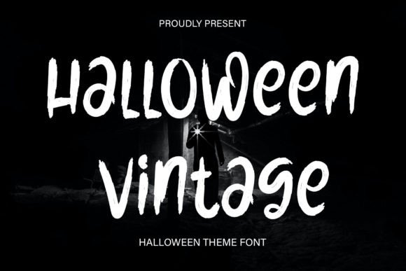 Halloween Vintage Font