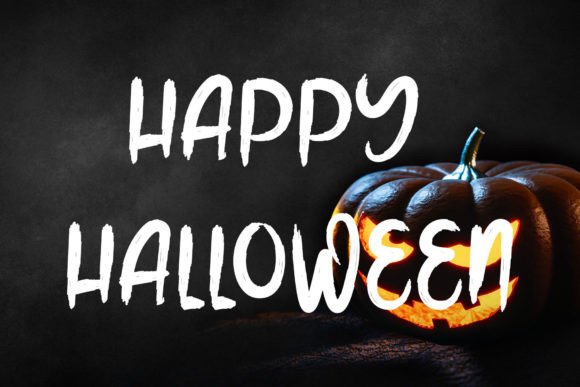 Halloween Vintage Font Poster 5