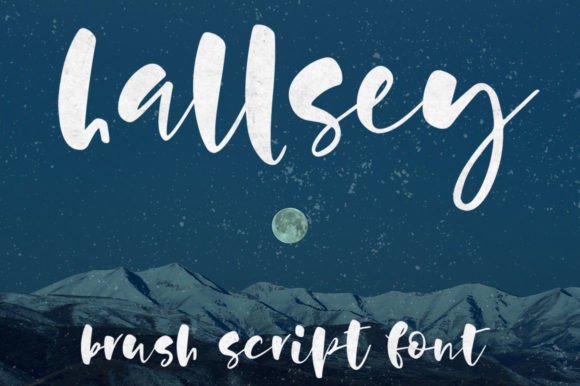 Hallsey Font Poster 1