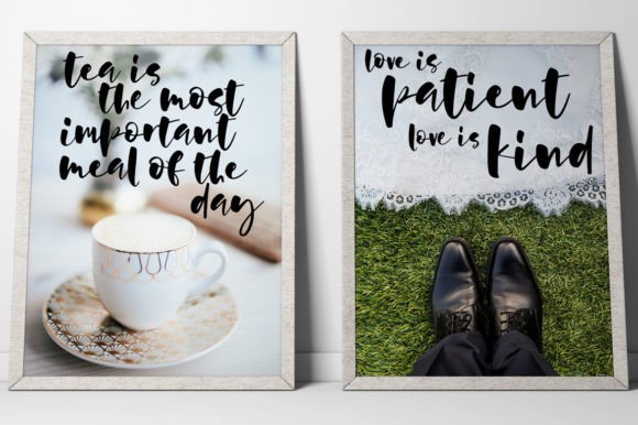 Hallsey Font Poster 5